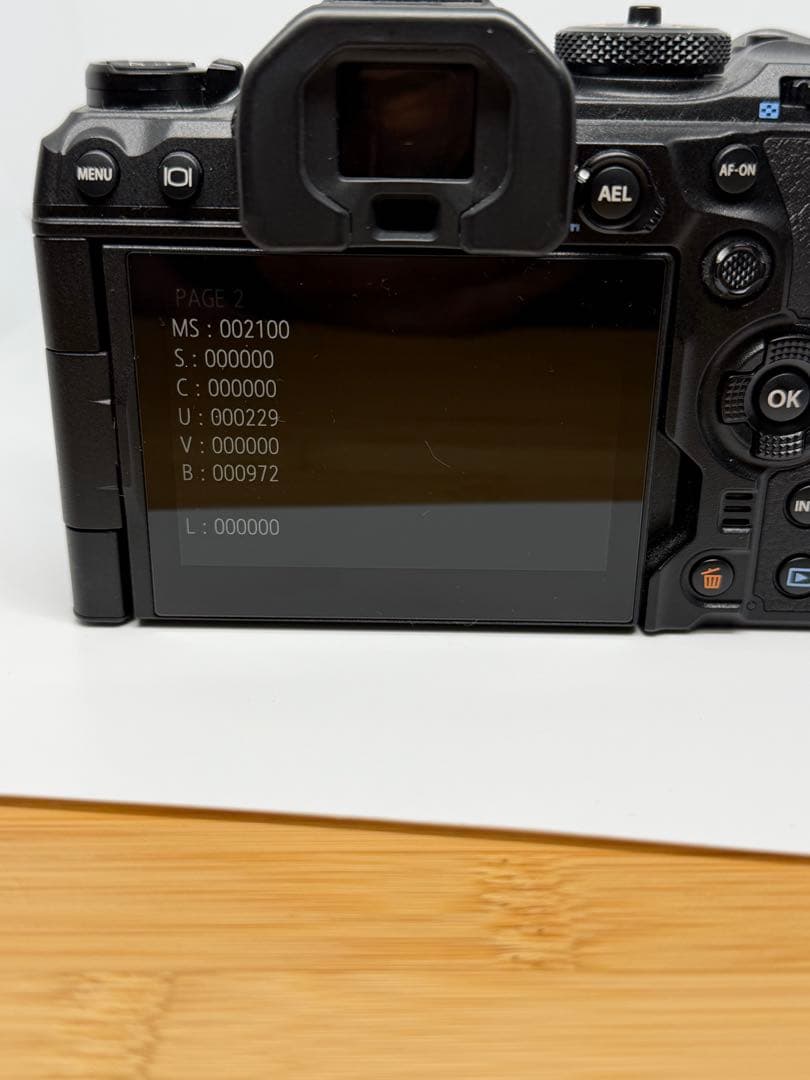 【シャッター回数2100回】OM system OM-1