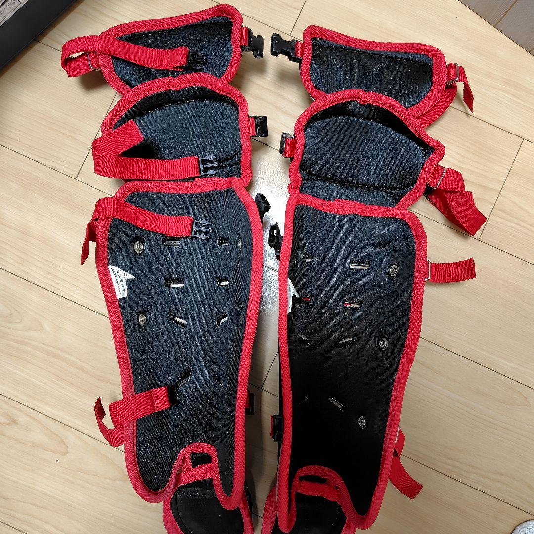 ZETT JSBB キャッチャープロテクター 黒赤