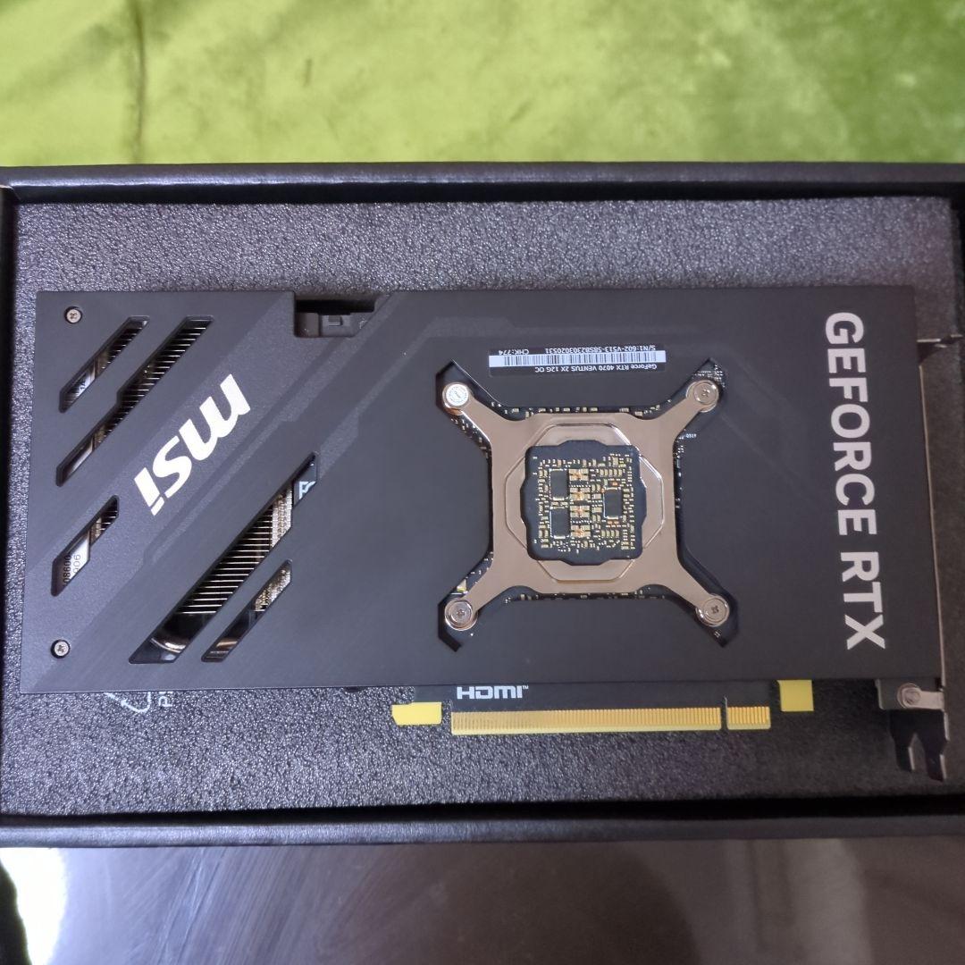グラフィックボード・グラボ・ビデオカード GeForce RTX4070 VENTUS 2X 12G OC