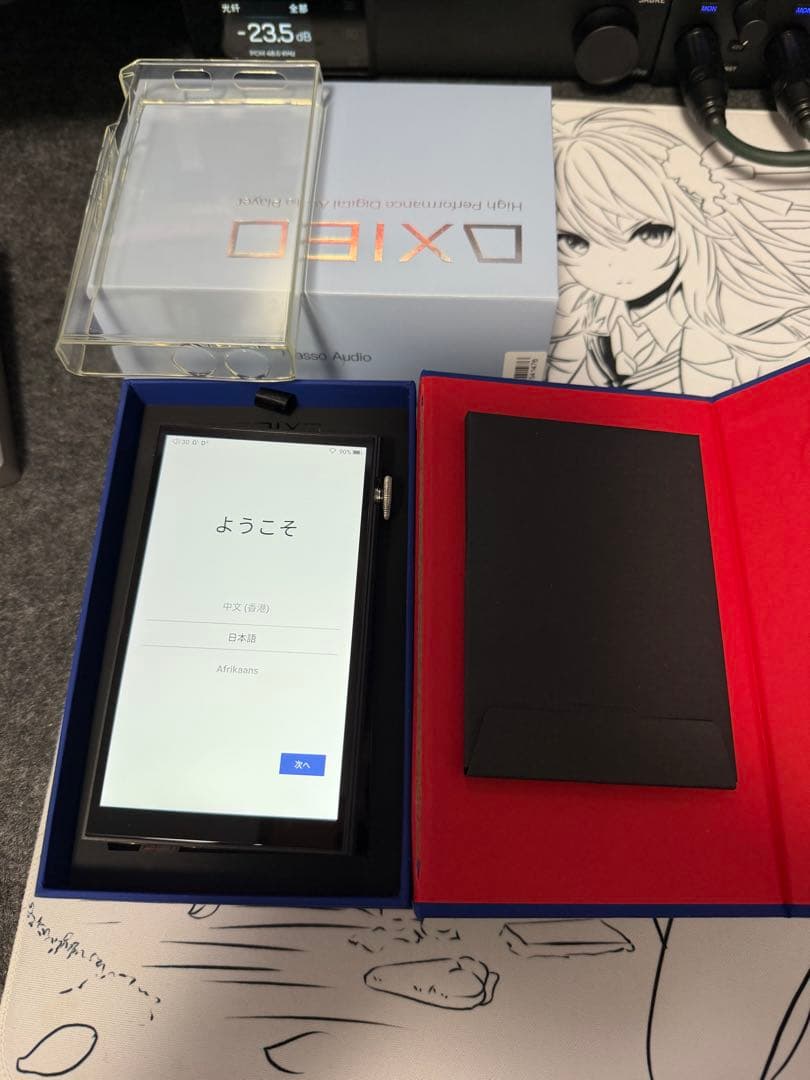 ポータブルプレーヤー ibasso audio dx180