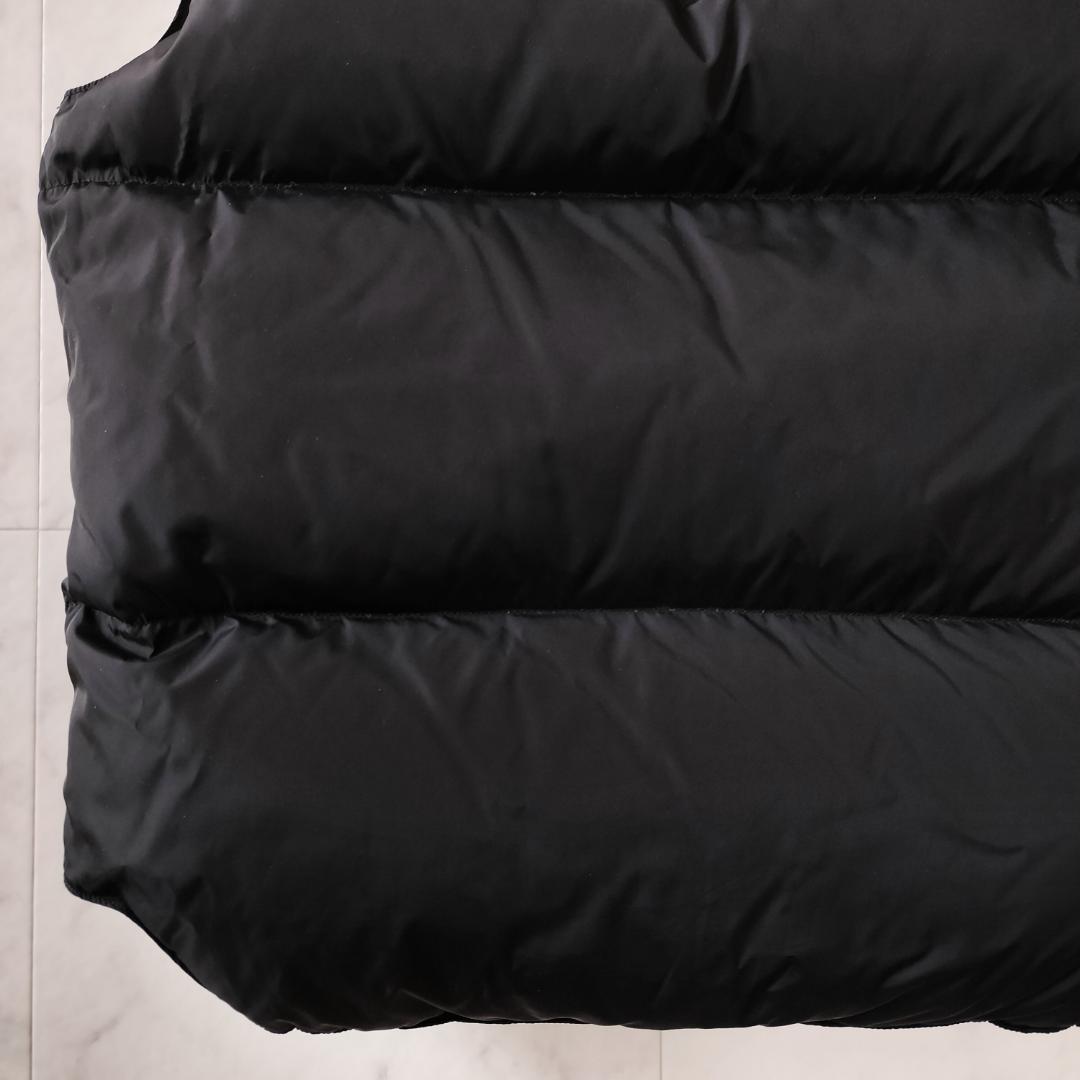 ロッキーマウンテンフェザーベッド ダウンベスト 42 XL スエードレザーヨーク