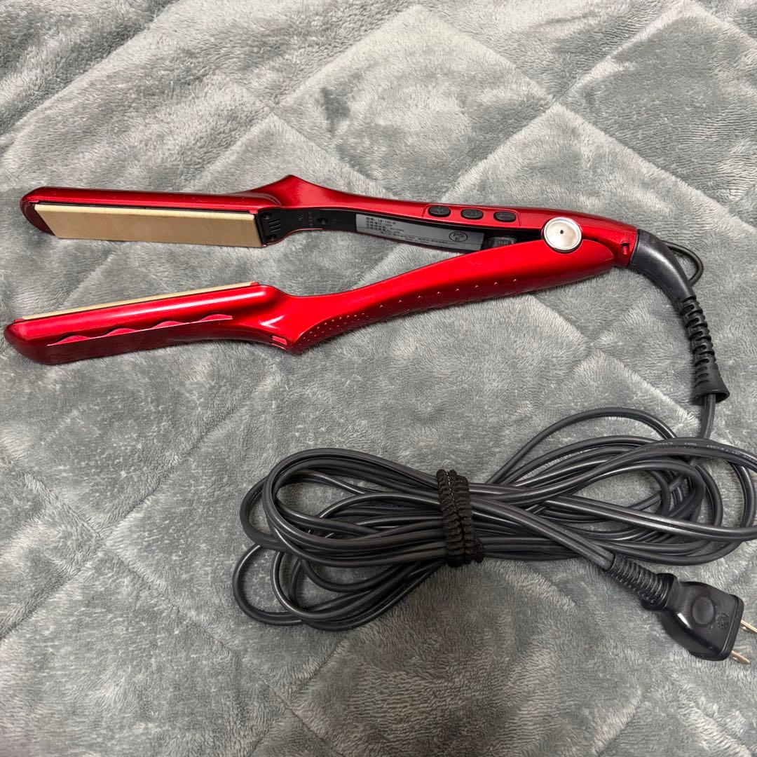 radiant ラディアント ストレートヘアアイロン 28mm レッド