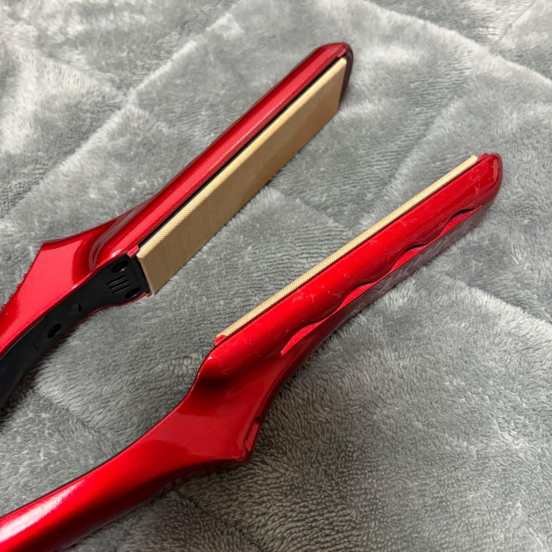 radiant ラディアント ストレートヘアアイロン 28mm レッド