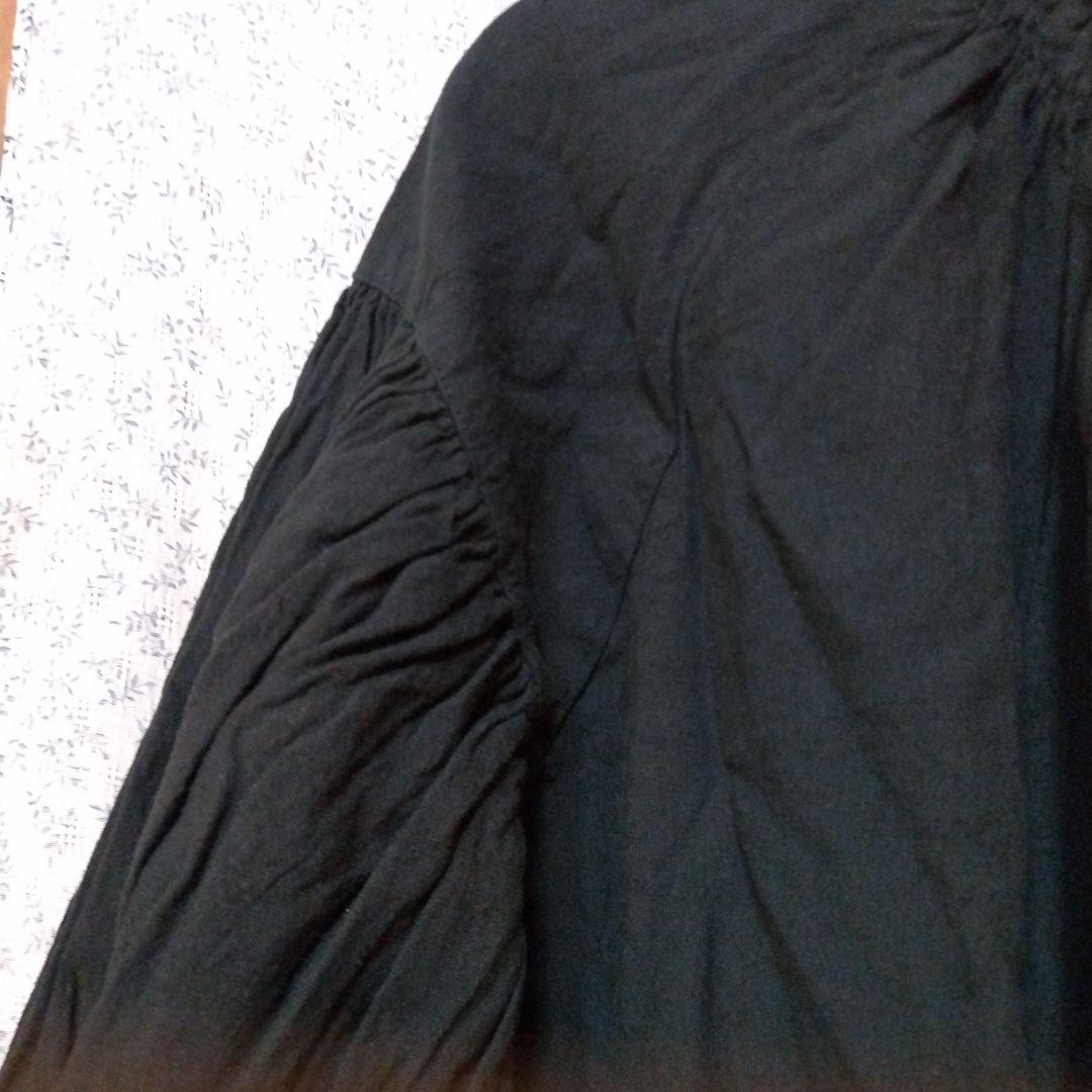 ネストローブ　リネン　長袖ワンピース