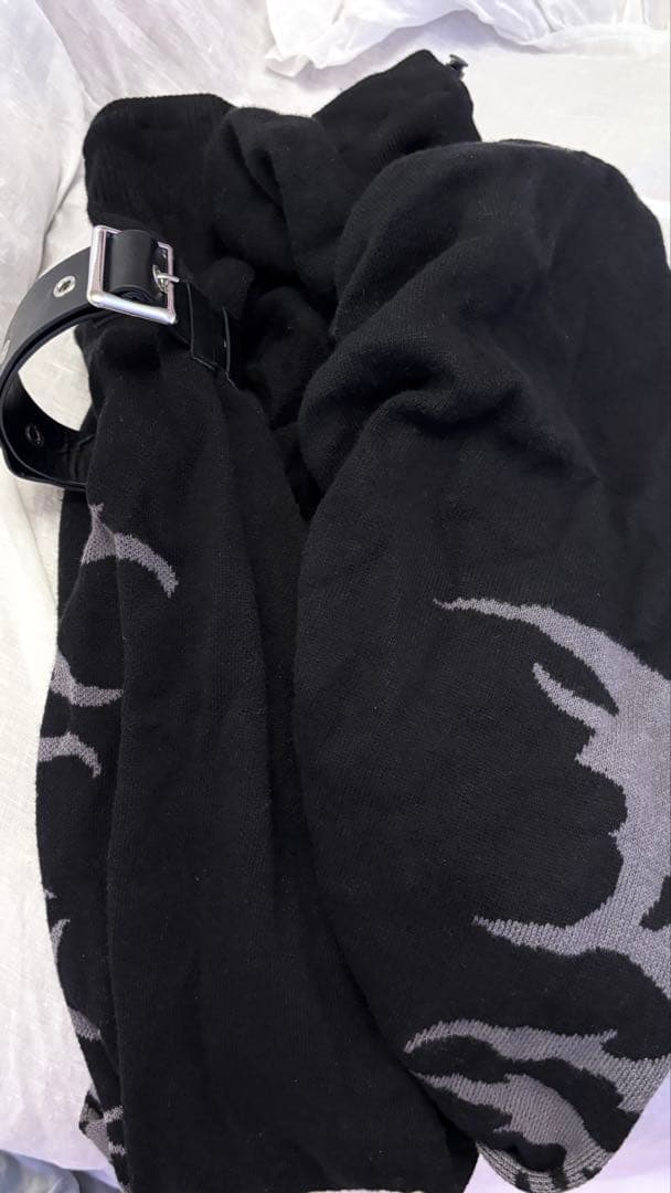 dimmoire ニーハイ レッグウォーマー　Black