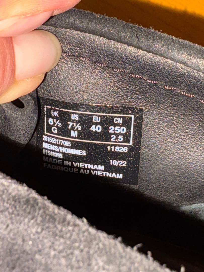 クラークス　ワラビー　ブーツ　UK6 1/2 EU40