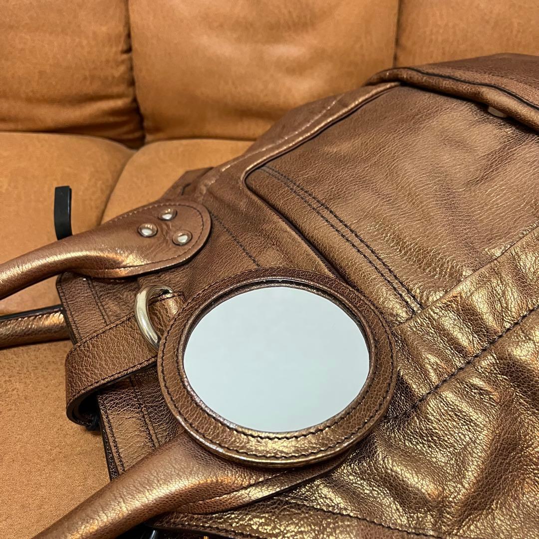 クロエ Chloé ハンドバッグ ブロンズ 7AS823