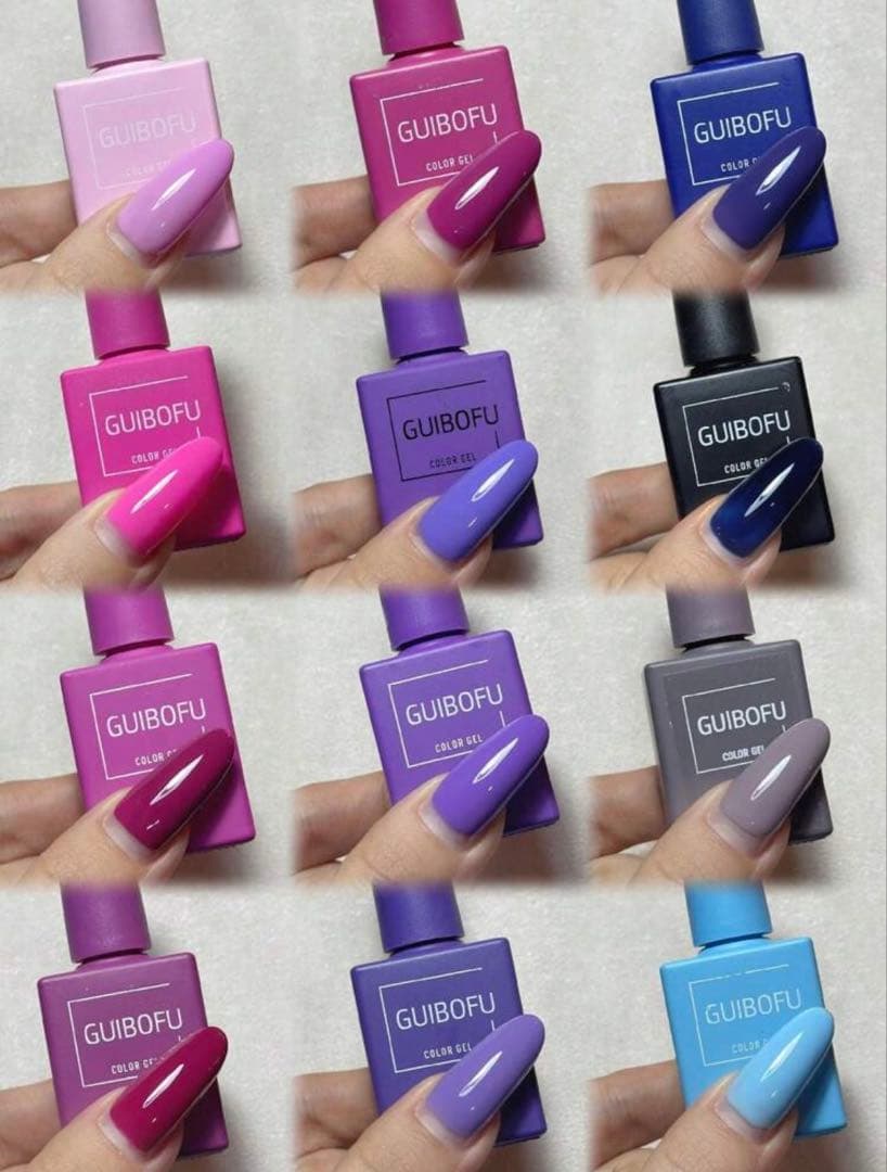GUIBOFU ネイルカラー 15ml 120色