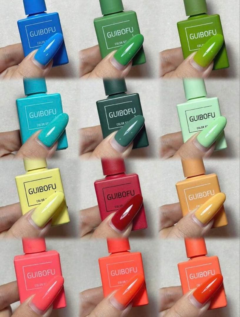 GUIBOFU ネイルカラー 15ml 120色