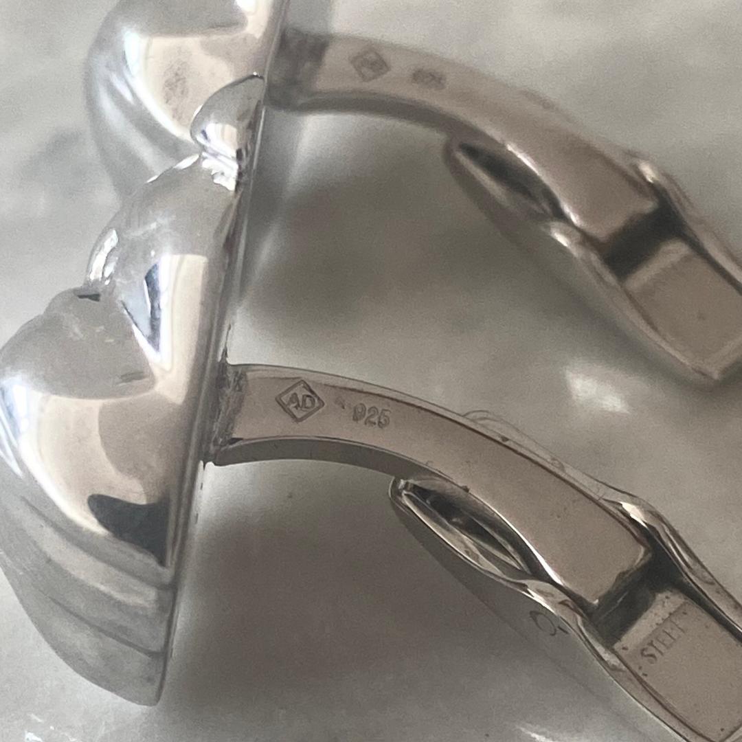 ⭐️新品⭐️ Dunhill ブルドッグカフリンクス シルバー