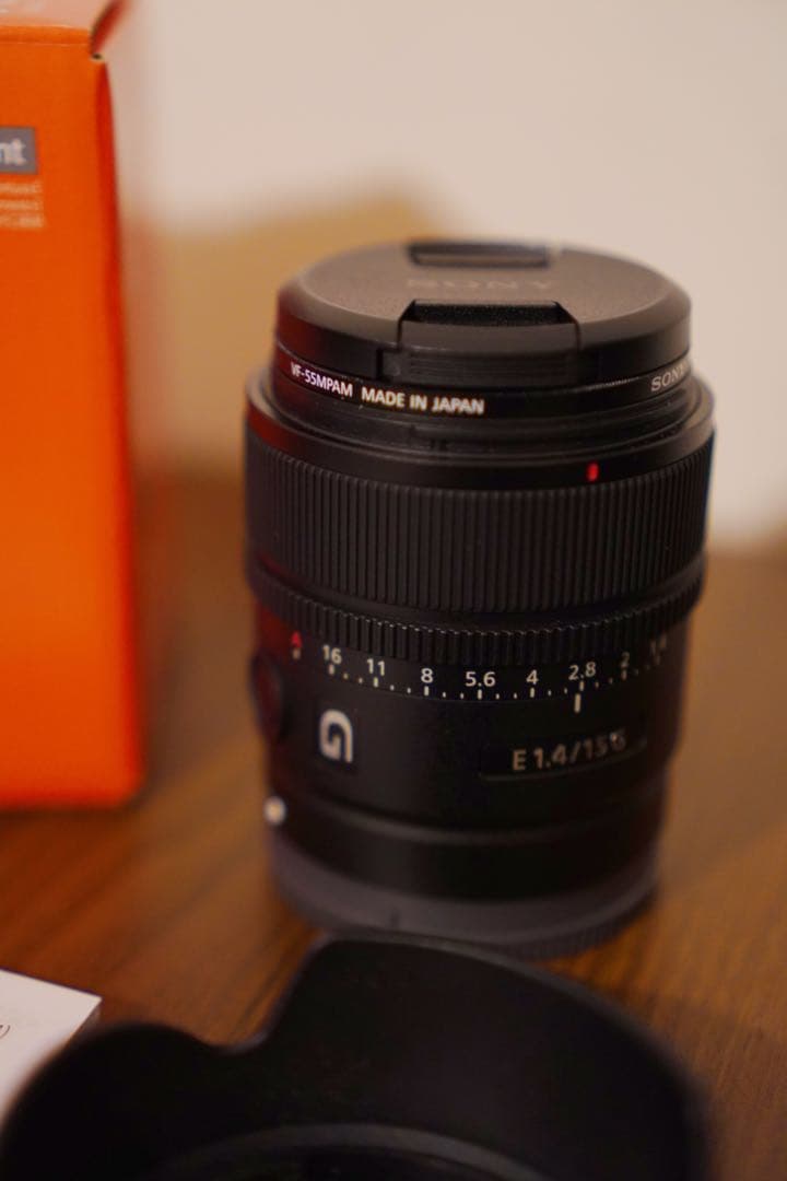 【美品】2025/2購入SONY 15mm F1.4 SEL15F14G