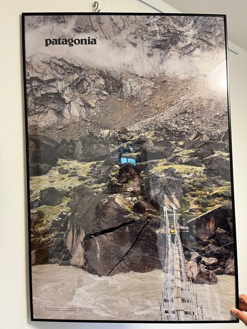 激レア　パタゴニア大型ポスター① 2008年 W 610mmX H914mm