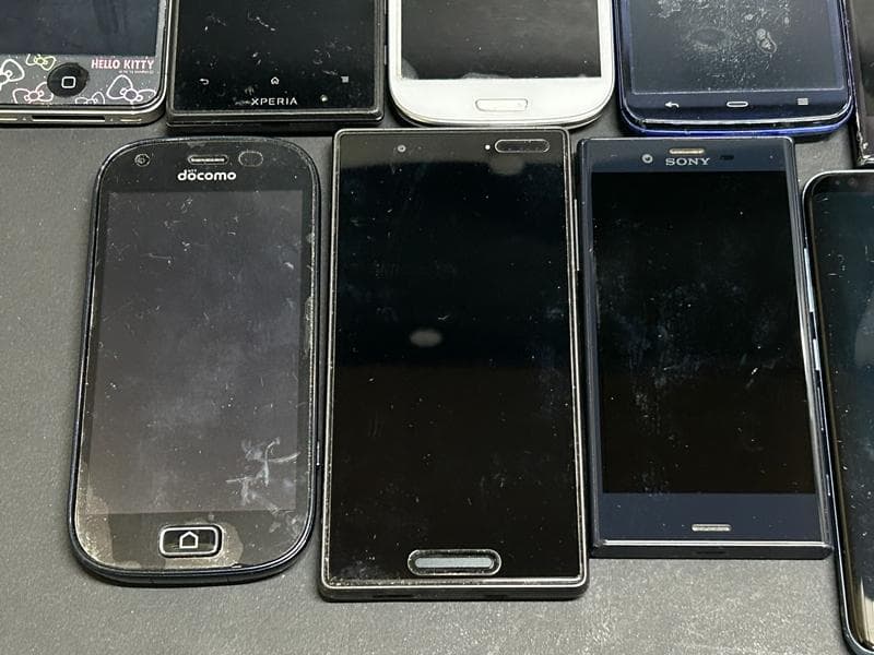 大量 携帯電話 スマホ スマートフォン iPhone 他 ジャンク 部品取り ③
