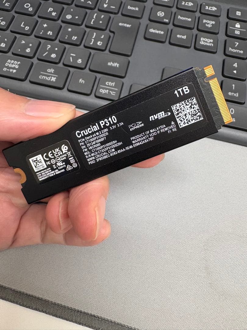 内蔵型SSD Crucial P310 CT1000P310SSD5H 1TB