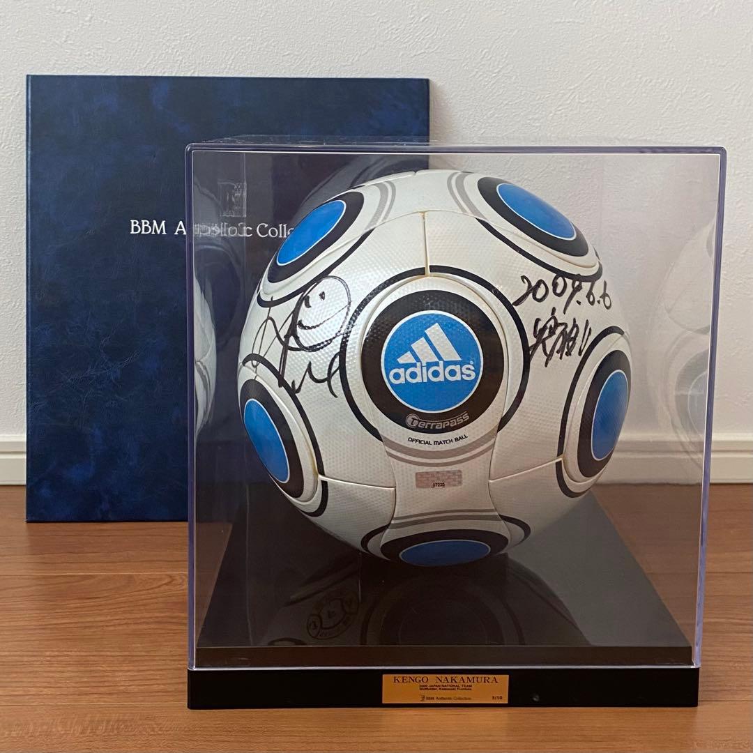 ノ*ム様 【激レア→9/50】日の丸戦士「中村憲剛選手」の限定直筆サイン公式球！