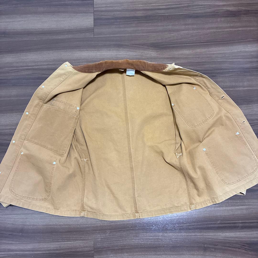 カーハート　ミシガンチョアコート　星タグ　裏地なし　80s 90s