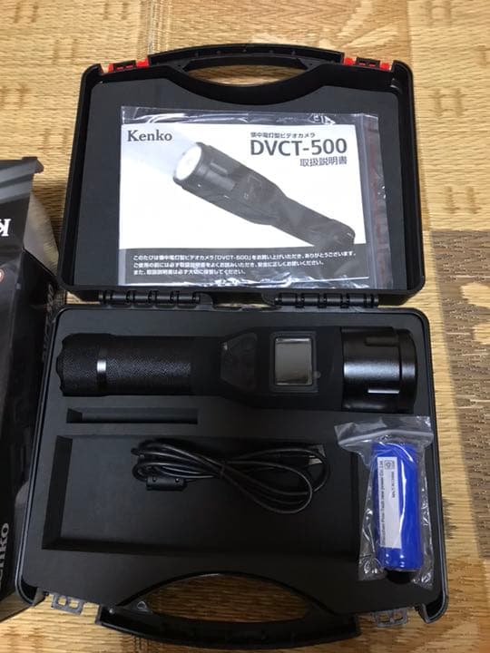 Kenko懐中電灯型ビデオカメラDVCT-500