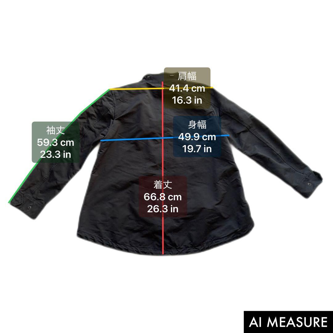 THE RERACS ザ・リラクス モッズコート ボアライナー フーデッド 黒