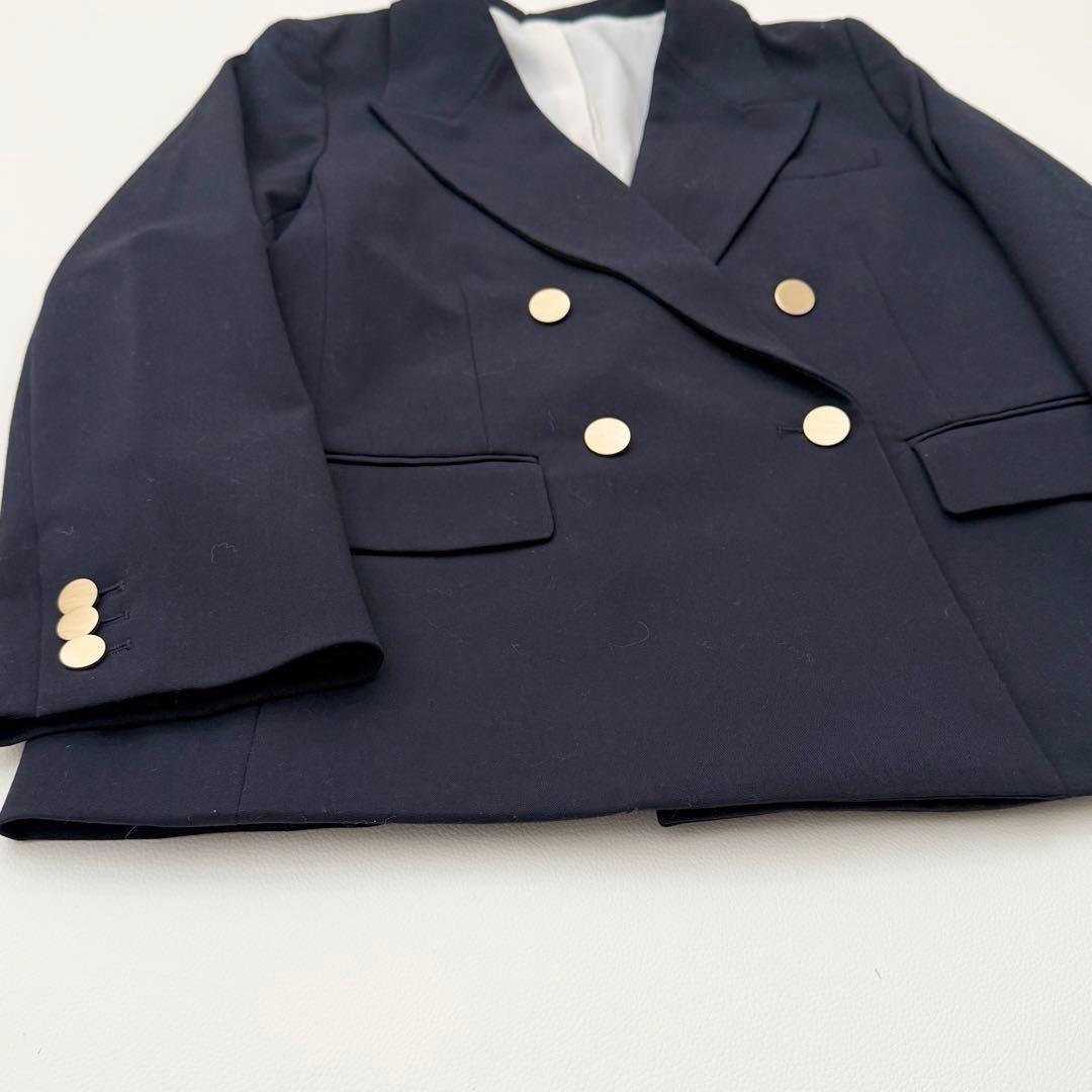 25年モデル MilaOwen金釦ダブルブレストブレザー
