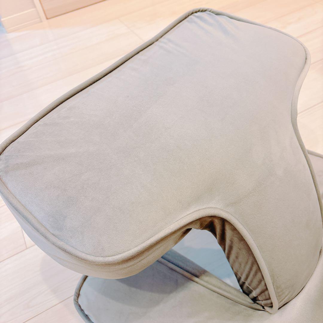 ニトリ ゲーミング座椅子2 ベロア グレー GY