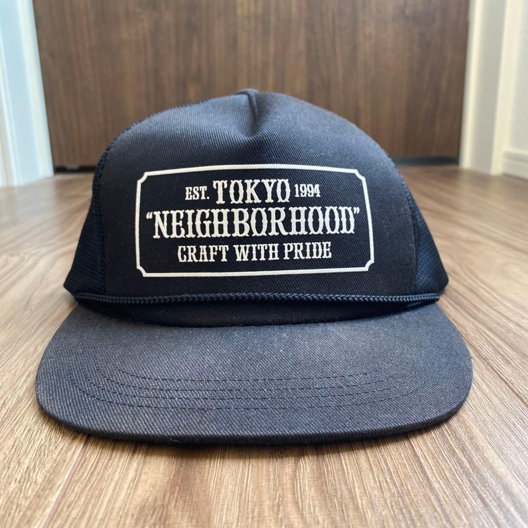 NEIGHBORHOOD 黒メッシュキャップ