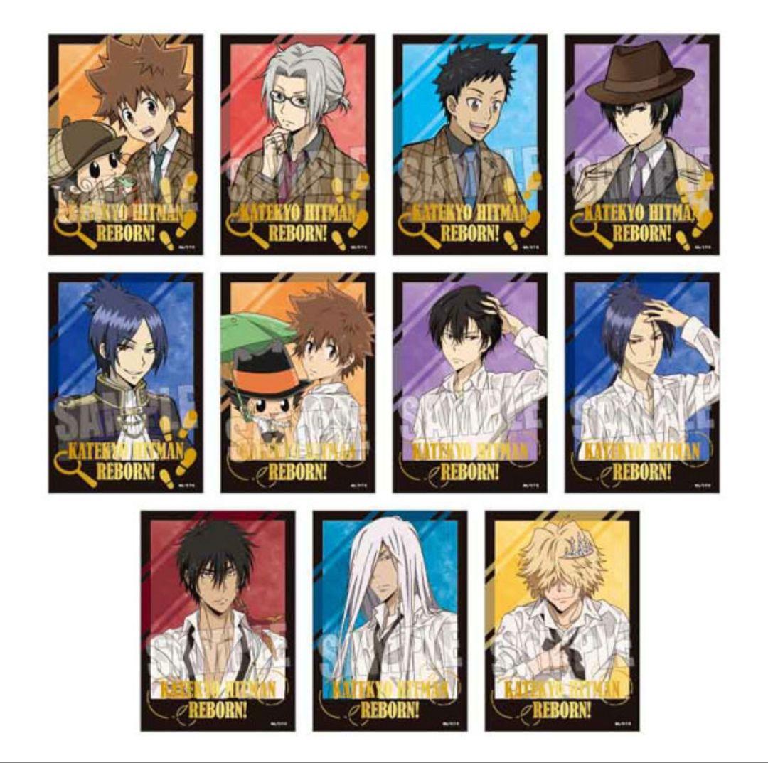 家庭教師ヒットマンREBORN！トレーディング箔押しブロマイド 11個×4セット