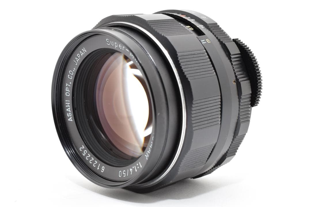 ★極美品★ペンタックスSuper Takumar50mf1.4 8枚羽#1564