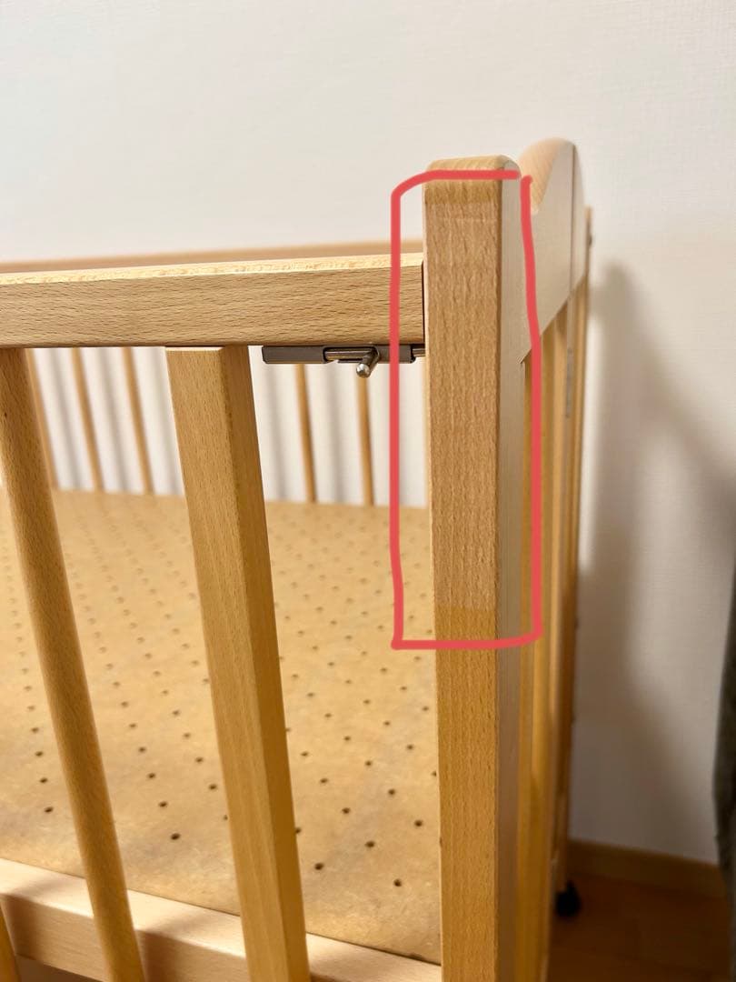 【直接引き渡し】石崎家具スリーピー　『ワンタッチハイベッド パル』 収納棚付き