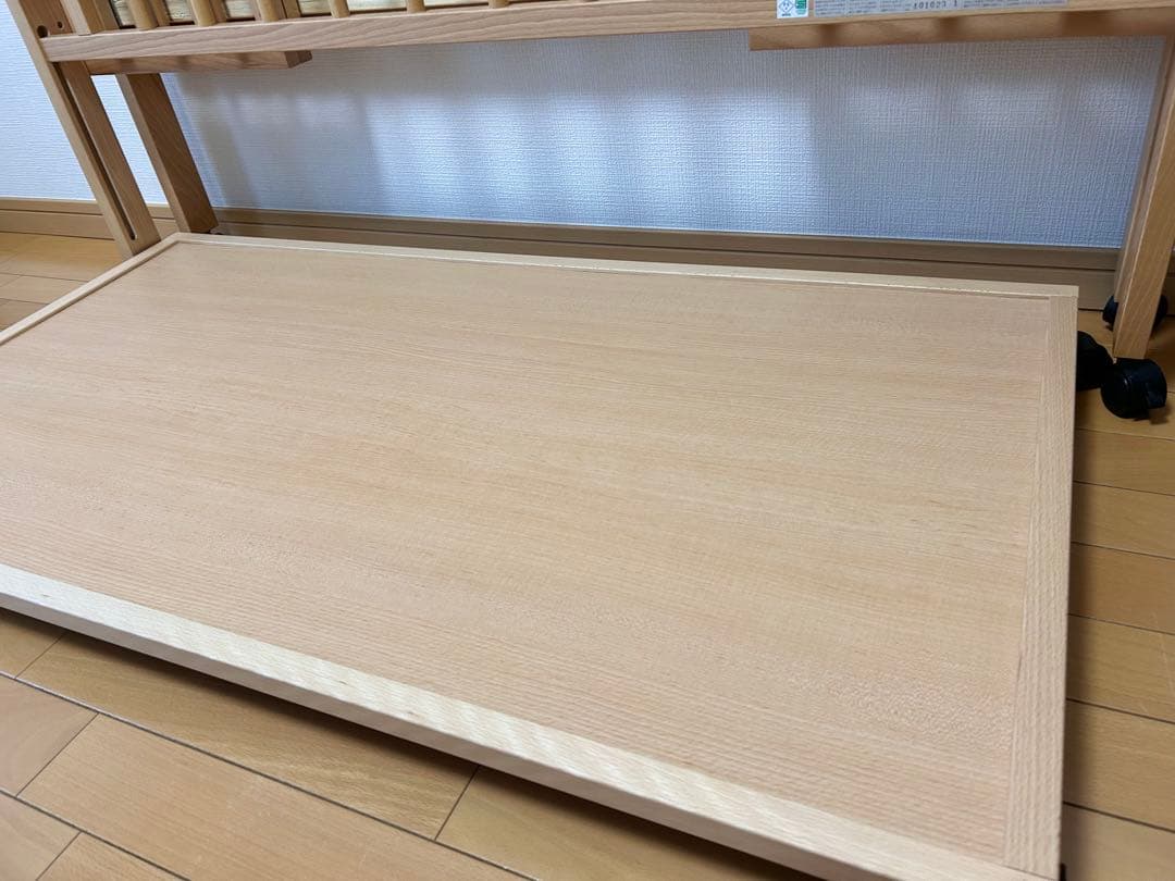 【直接引き渡し】石崎家具スリーピー　『ワンタッチハイベッド パル』 収納棚付き