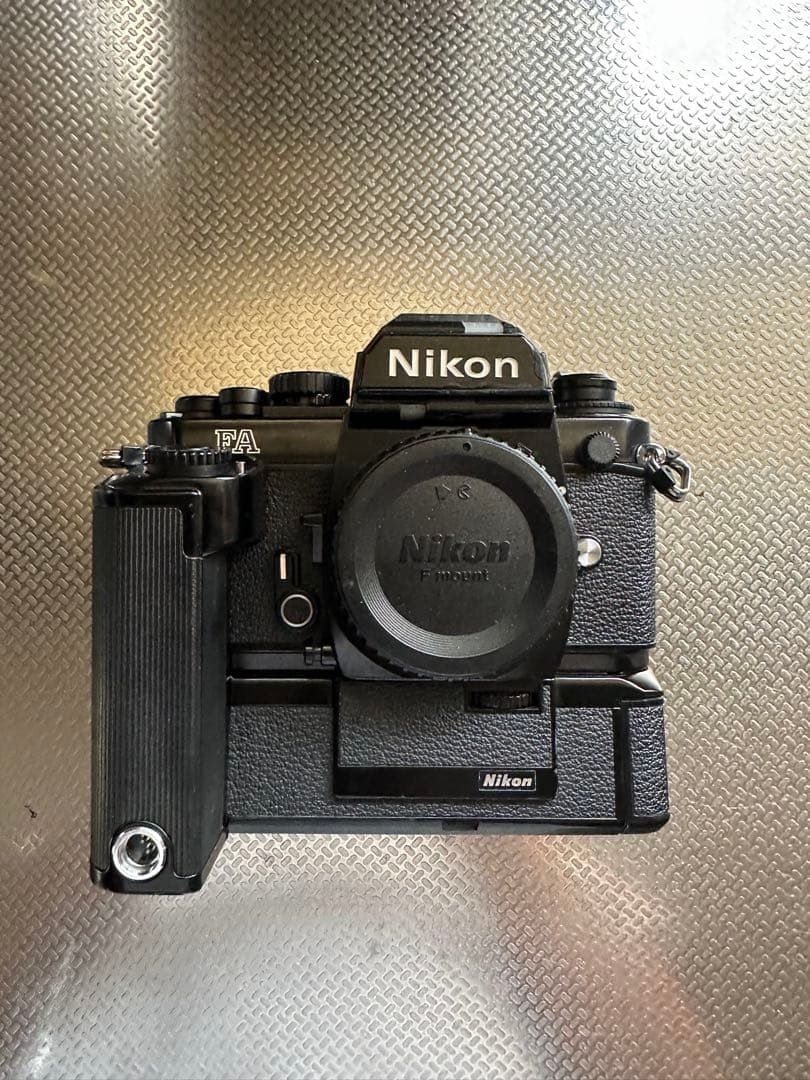 Nikon FA MD-15 ブラック 美品 ファインダーOK 内部液晶 X