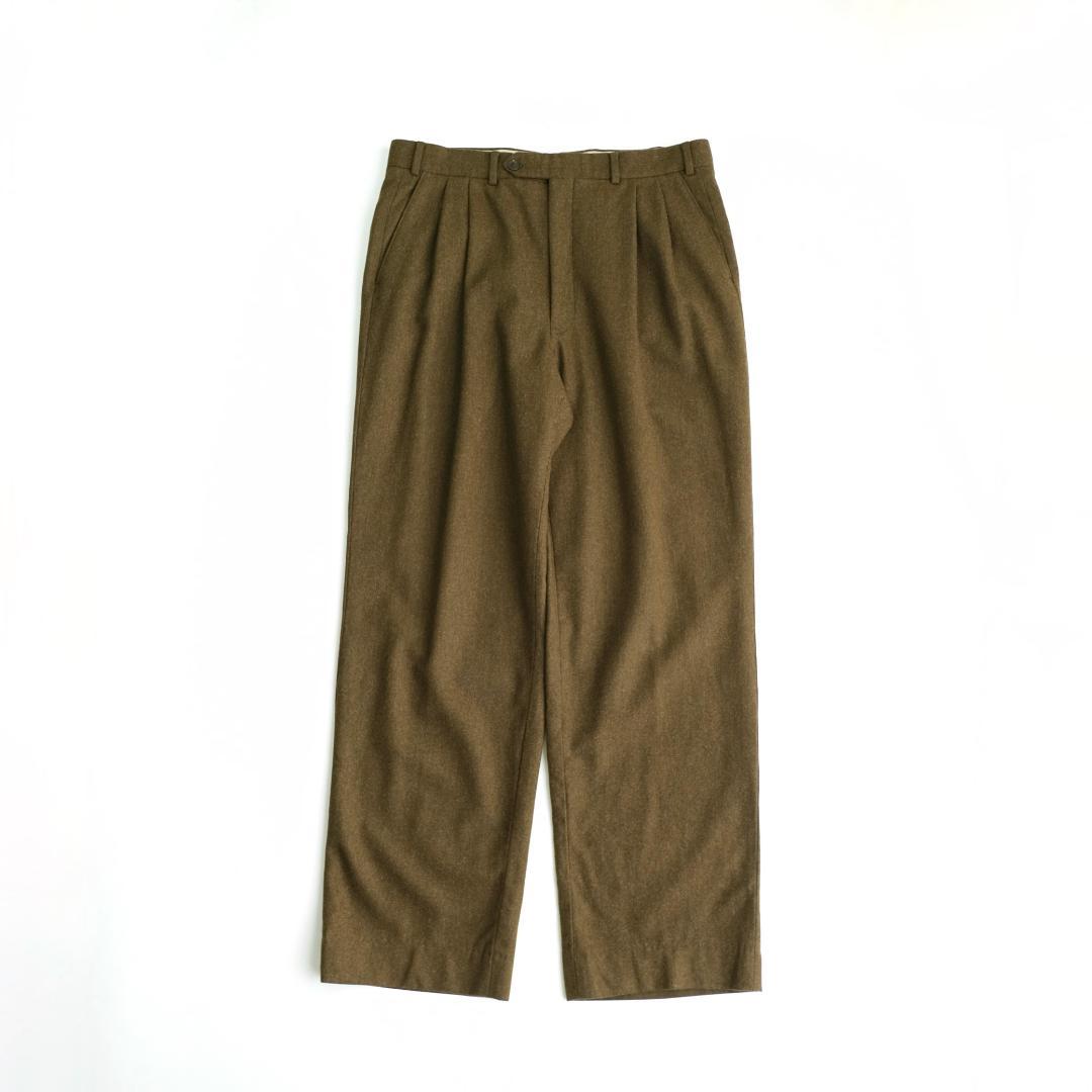 パンツ RAYMOND COTE 90's Two tuck Trousers 34.