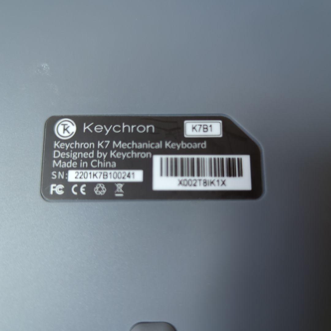 Keychron K7 ワイヤレスメカニカルキーボード