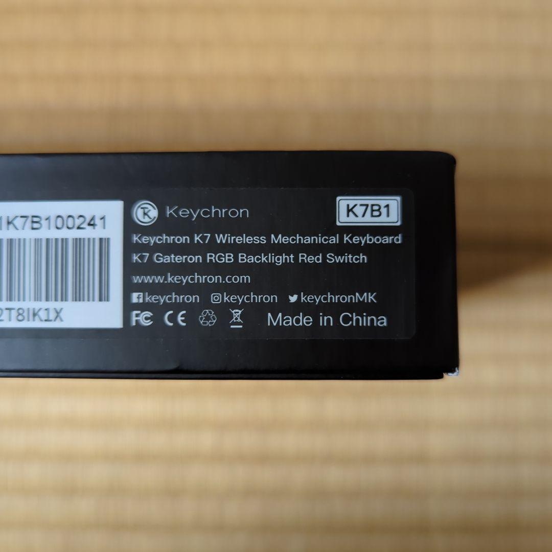 Keychron K7 ワイヤレスメカニカルキーボード
