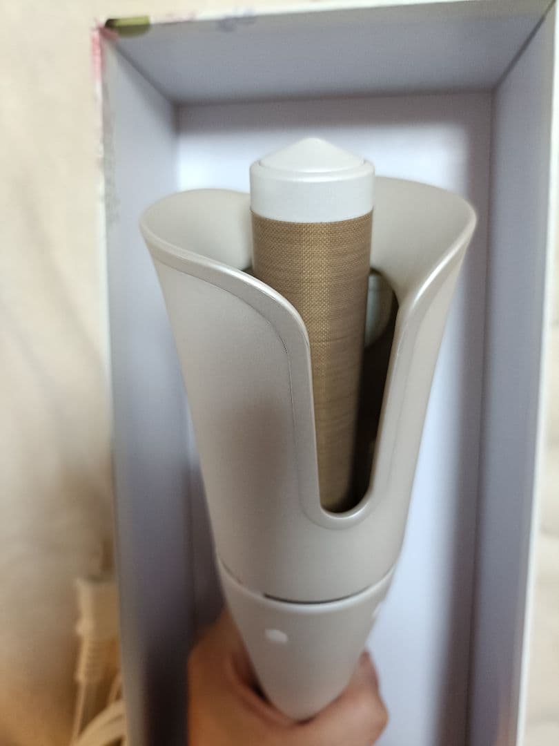 KINUJO spin & curl SILKPLATE　自動巻きカールアイロン