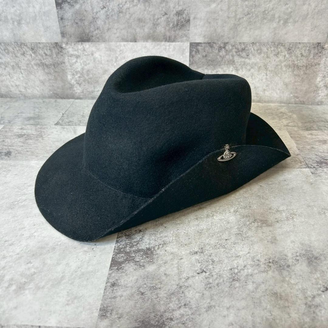 Vivienne Westwood 中折れハット オーブ装飾 RG195