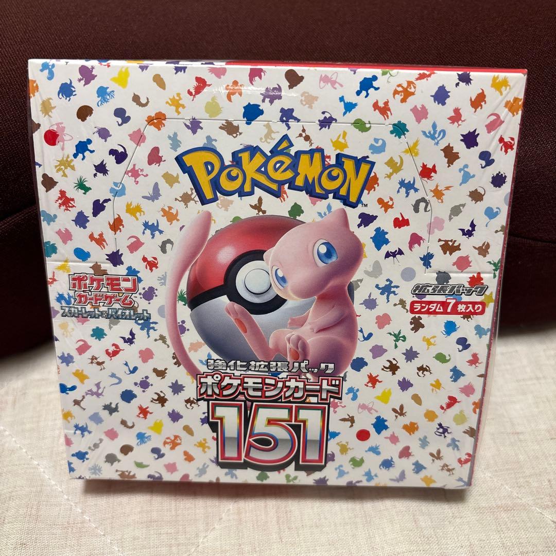 は*読様 新品未開封ポケモンカード151 シュリンク付き1BOX