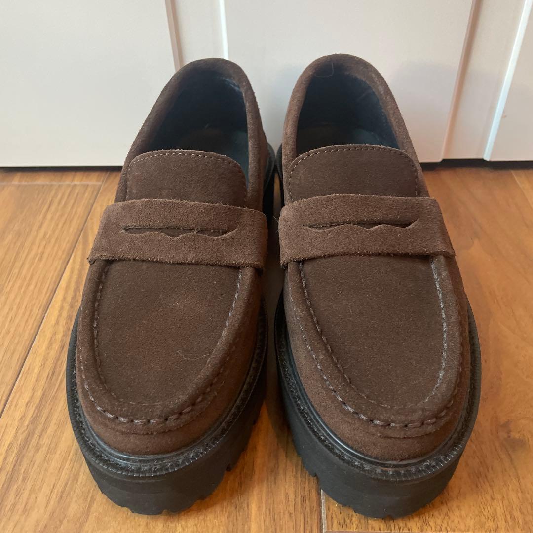 CAMINANDO スウェードローファー サイズ5
