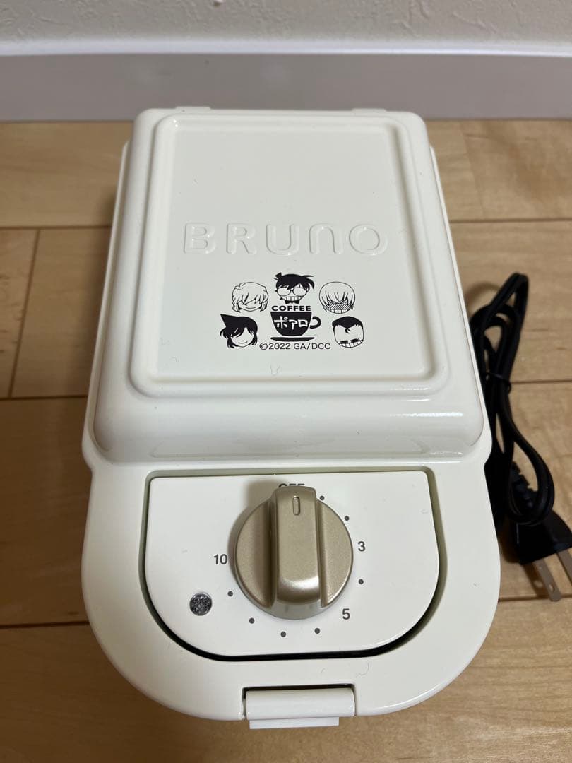【レア】名探偵コナンBRUNO ホットサンドメーカー コラボ　ポアロ