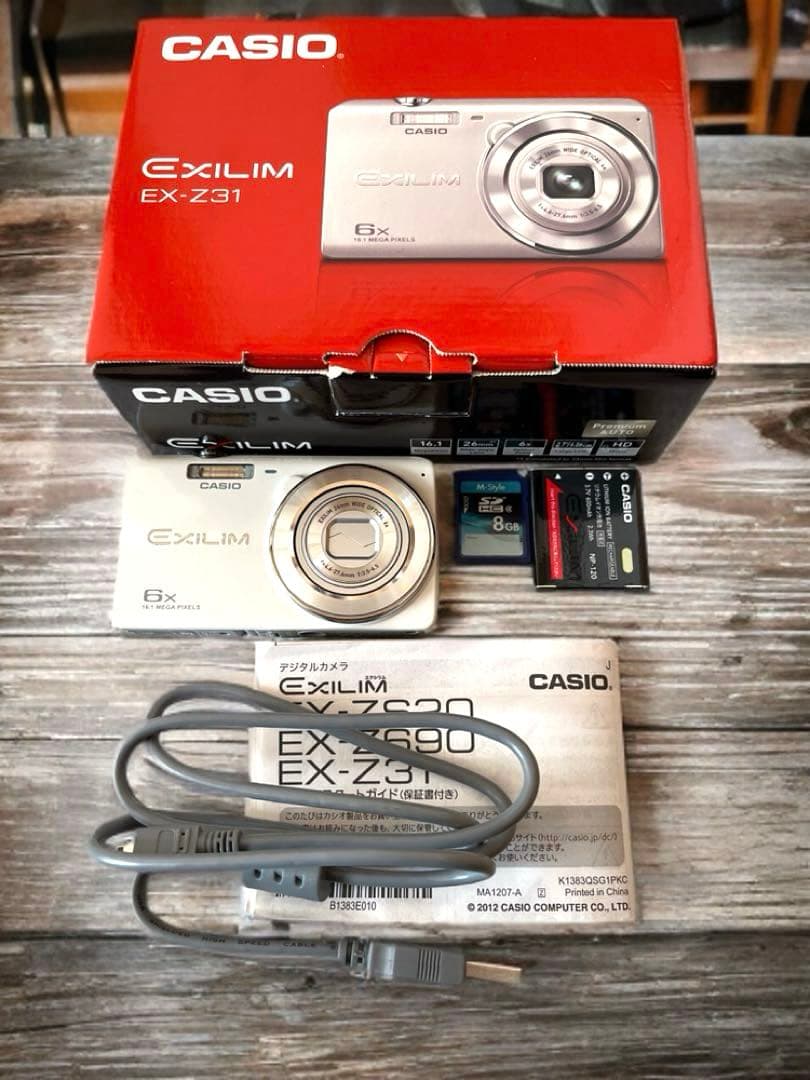 【極美品】CASIO EXILIM EX-Z31 コンパクトデジタルカメラ