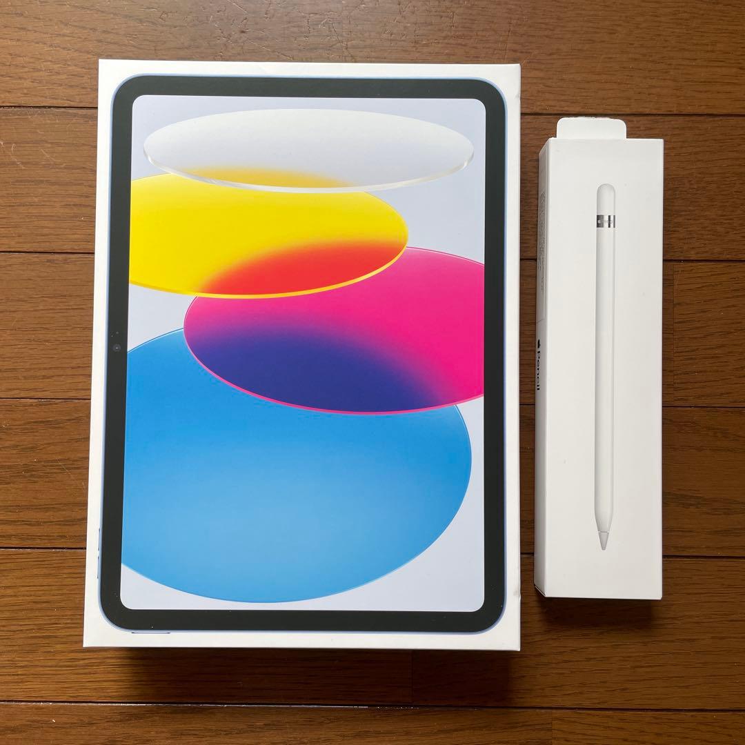 GWセール　iPad（第10世代）Wi-Fi 64GB Apple pencil