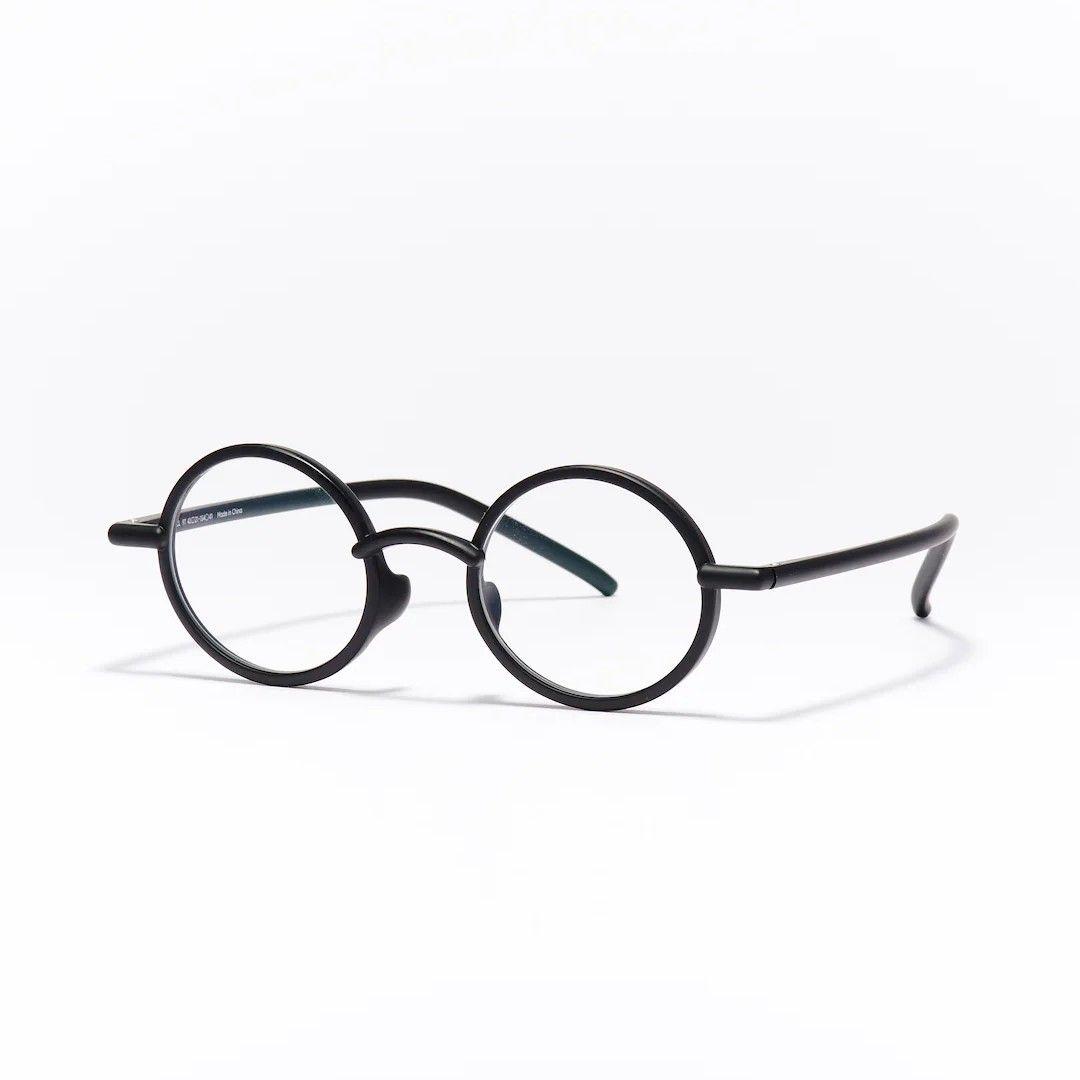 JINS Konstantin Grcic TYPE CARTOON 黒丸眼鏡