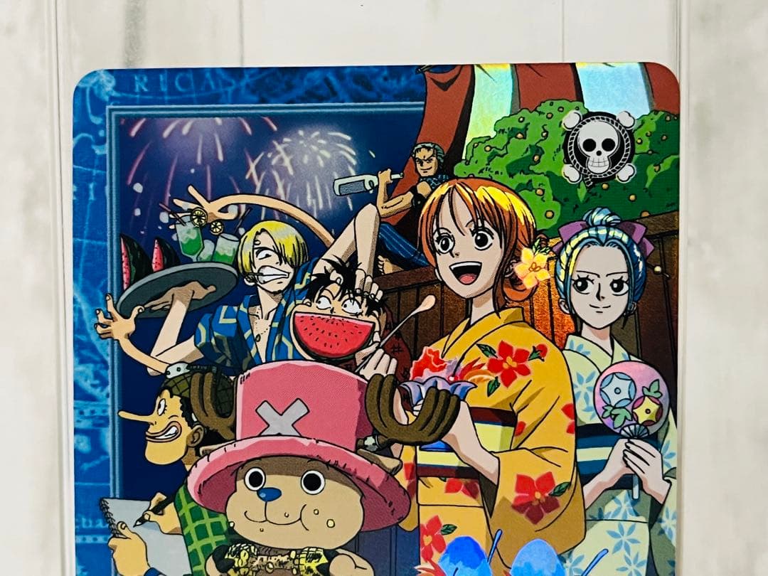 ルフィ海賊団 花火見物 S101 ワンピースカードダスハイパーバトル