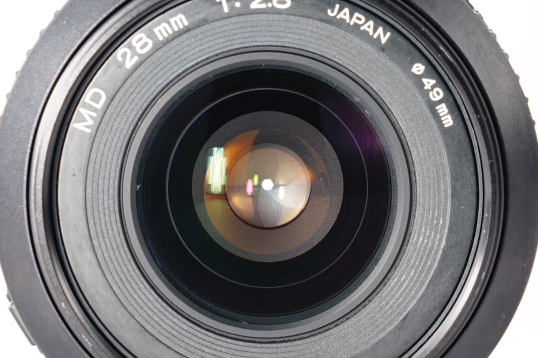 【極美品】Minolta New MD 28mm F2.8 ミノルタ 205