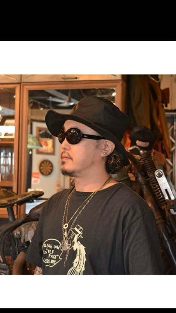 BLACKSIGN ブラックサイン　2025AW ロングブリム　フライトキャップ