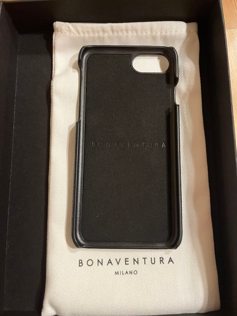 BONAVENTURA レザー iPhone SE ケース ブラック