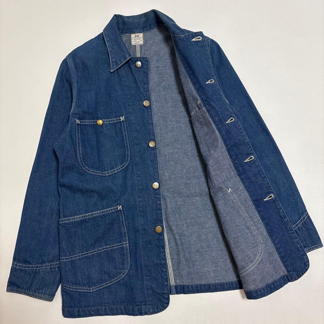 Lee デニム カバーオール 91-j 50s 復刻 size34