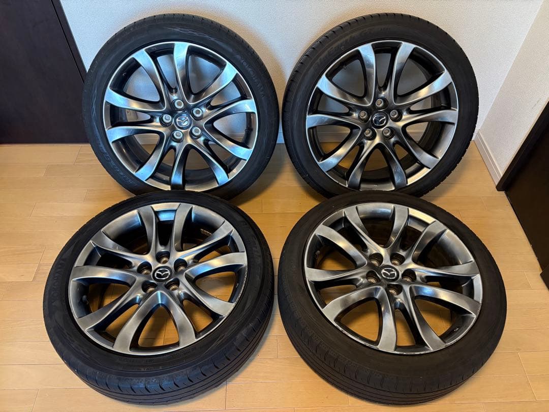 【送料込み】マツダ アテンザ 純正19インチホイールセット 中古
