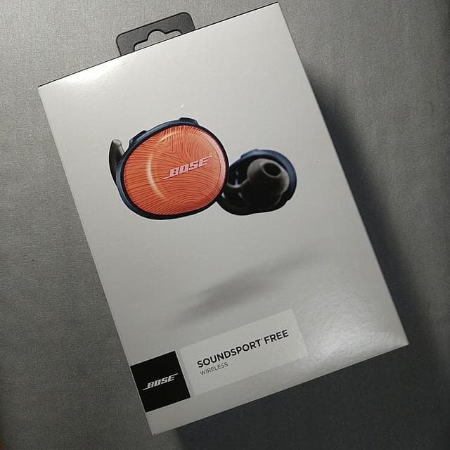 ヘッドホン BOSE SOUNDSPORT FREE BRIGHT ORANGE