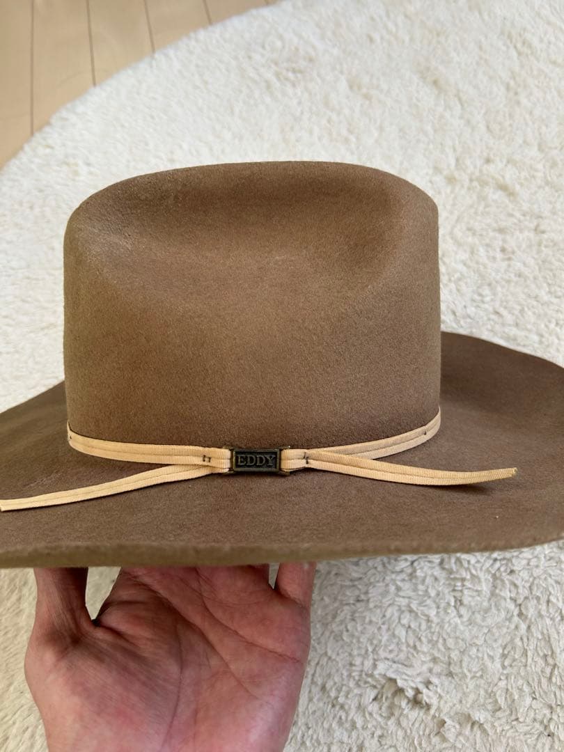 ヴィンテージ　ハット　EDDY テンガロンハット　ウエスタンハット　アメカジ