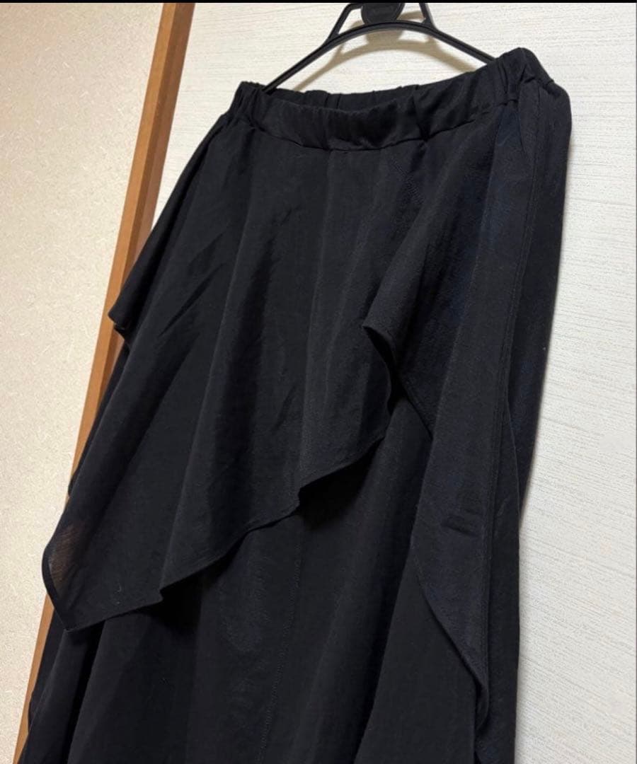 MOYURU モユル　ブラック　個性的　サルエル　変形　パンツ